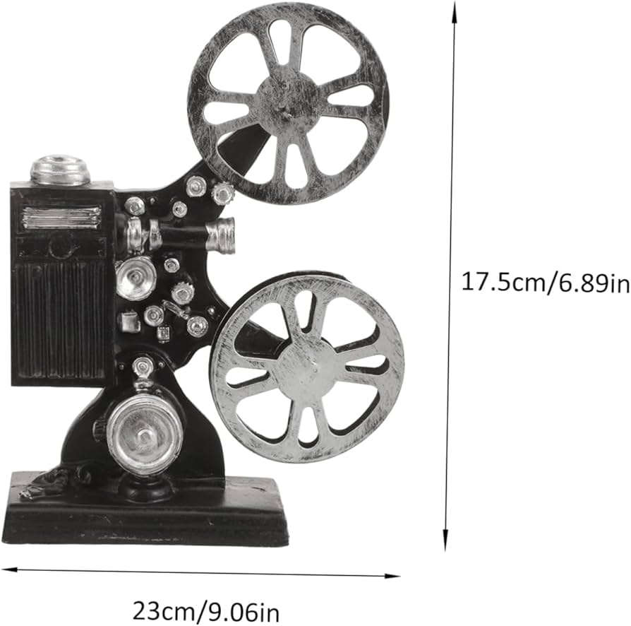 FILMO 8mmフイルム映写機　アンティーク雑貨 Amazon.co.jp: HOMSFOU ヴィンテージオーナメント装飾 フィルム映写機
